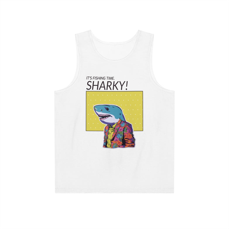 Spirit Animal - It's Fishing Time Sharky - Men's Tank (AOP)